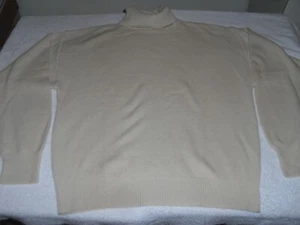 MN'S 100% Cashmere NEIMAN MARCUS Turtleneck Sweater, Sz XL, Pre-owned - Picture 1 of 14
