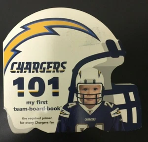 NFL Chargers 101: My First Team-Board-Book - Picture 1 of 2