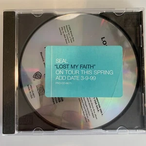 Seal Lost My Faith CD Promo Single PRO-CD-9671 - Picture 1 of 2