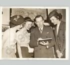 Us Senator Claude Pepper & Three Woman @ Dc Courthouse 1939 Press Photo Politics