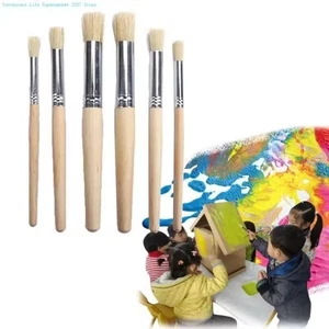 DIY Crafts Stencil Paint Brushes Painting Brush Child Toy - Picture 1 of 12