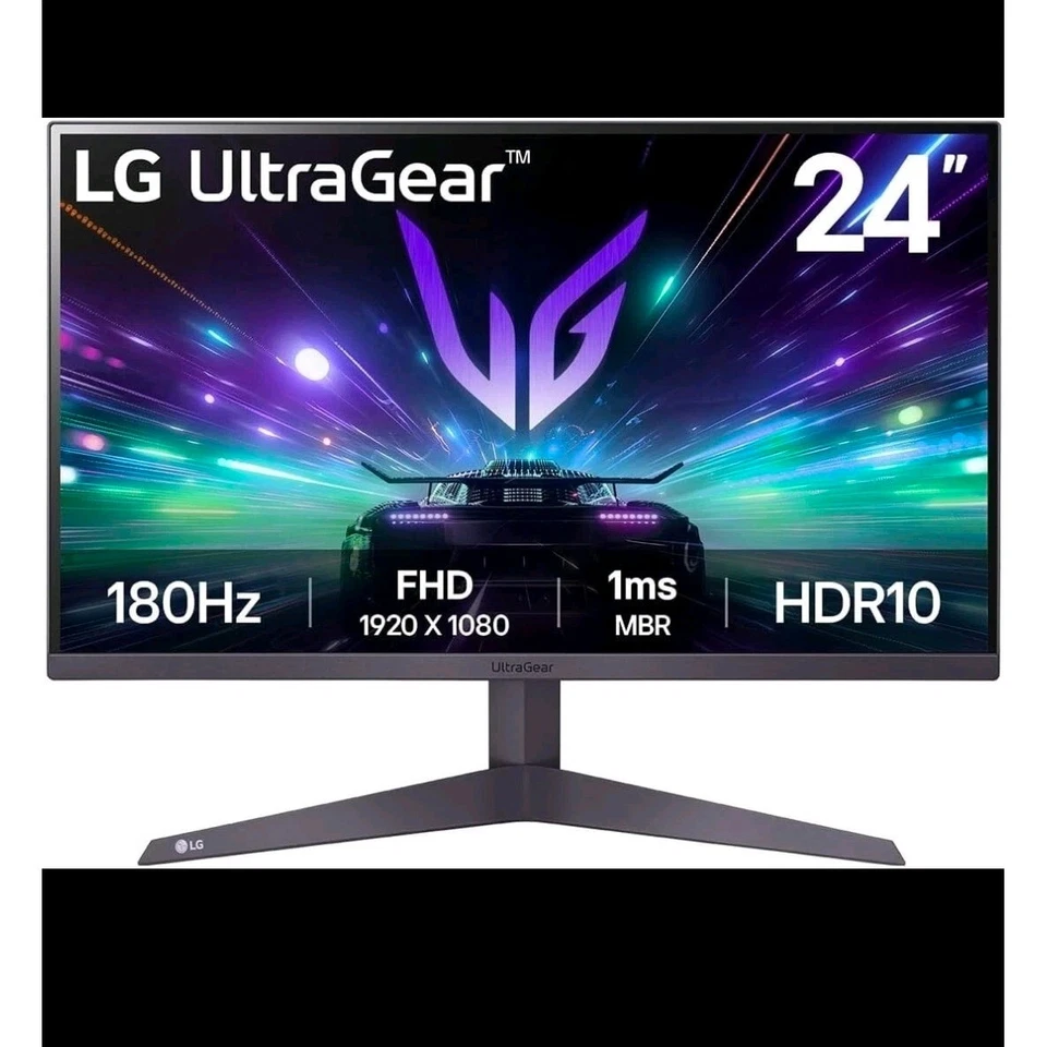 LG UltraGear 27GS40W 27 inch FHD 180Hz 1ms Gaming Monitor AMD FreeSync NEW - Image 1 of 4