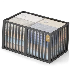 Clothes Storage Container - Large 90L Closet Organizers and Blanket Storage - Picture 1 of 8