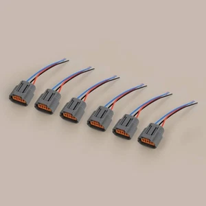 6x Ignition Coil Plug Connector Wire fit for Mitsubishi 2.4L Eclipse Galant - Picture 1 of 4