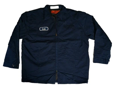 Uniforme Cintas 970 Usado Grande Azul Marino Chaqueta de Trabajo Abrigo Aislante #10 Foto 1 de 3