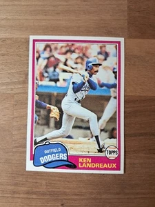 1981 Topps Traded - Ken Landreaux #787 - Picture 1 of 10