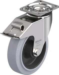 BLICKLE Lenkrolle m. Feststeller Rad-D160mm Gummi LEX-POEV 160XR-FI-SG - Bild 1 von 2