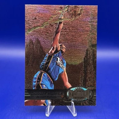 Baloncesto Skybox Metal Universe 1997-98 Lindsey Hunter #71 Detroit Pistons Foto 1 de 3