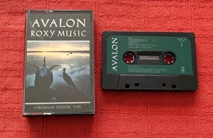 ROXY MUSIC - CASSETTE TAPE WITH PAPER LABELS - AVALON - Picture 1 of 5