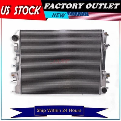 Radiador de aluminio de 3 filas para Ram 1500/1500 Classic/2500 3500 3,0 V6 2014-2019 Foto 1 de 4