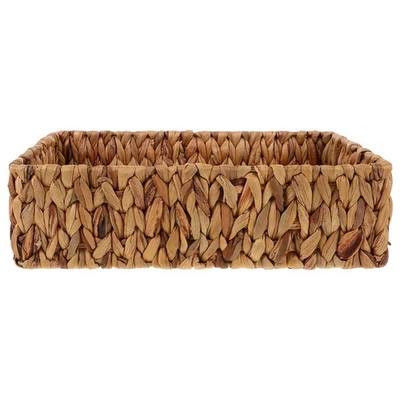  Cestino portaoggetti in vimini Cestino intrecciato a mano Cestini rettangolari - Immagine 1 di 4