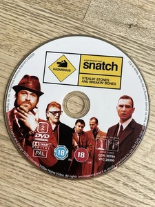 Snatch DVD • Disc Only • Region 2 • Tested & Works - Picture 1 of 2