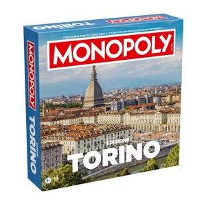 Winning Moves MONOPOLY TORINO Gioco da Tavolo NOVITA' - Foto 1 di 4