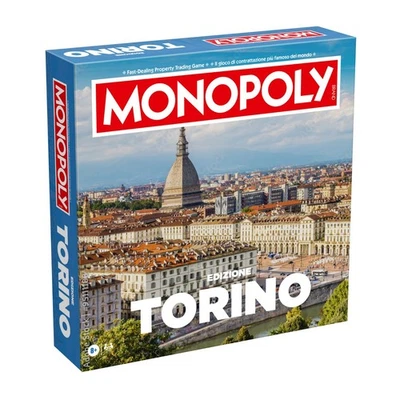 Winning Moves MONOPOLY TORINO Gioco da Tavolo NOVITA' - Immagine 1 di 4