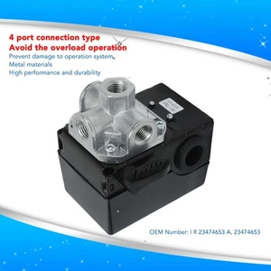 ❀ 4-Port-Druckschalter I R 23474653 A Mit Verstellbarem Entlaster - Afbeelding 1 van 23