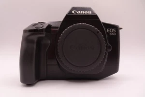 Canon EOS 650 Analog Kamera SLR- Funktion geprüft, top Zustand, vom Händler! - Bild 1 von 11