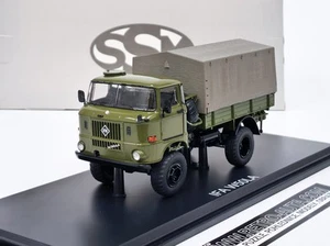 Camion IFA W50LA 4x4 con vela - verde/grigio SSM 1:43 - Foto 1 di 13