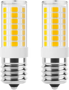 LED Microwave Light Bulbs under Hood 40W Equivalent, E17 LED Bulb Dimmable for R - Picture 1 of 12