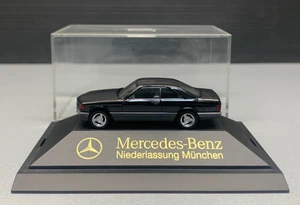 Mercedes Benz MB S Klasse 560 SEC Luxus luxury Coupe 2-Türer Herpa H0 1:87 OVP - Picture 1 of 12