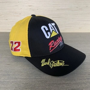 NASCAR CAT Caterpillar Racing Bill Davis Racing Ward Burton #22 Hat Y2K VTG - Picture 1 of 14