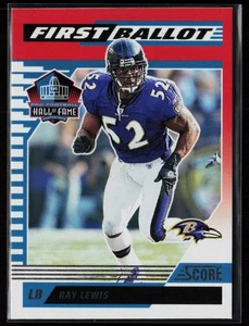 2025 Score #9 Ray Lewis First Ballot - Picture 1 of 2