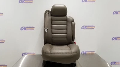 03 HUMMER H2 POWER HEATED SEAT FRONT RIGHT PASSENGER GRAY LEATHER — 第 1/4 张图片