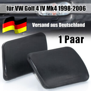 x2 Düse Abdeckung Scheinwerferwaschanlage RECHTS LINKS für VW Golf MK4 1997-2006