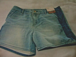 Ladies Denim Shorts Size 14 R 1893 New - Picture 1 of 2