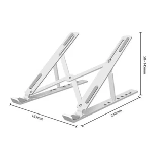 8 Gear Adjustable Foldable Laptop Stand Holder Portable Notebook Support Base - Photo 1/15