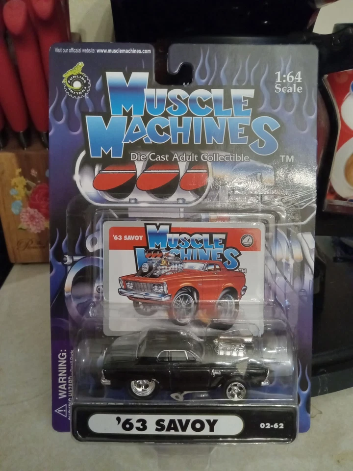 MÁQUINA MUSCULAR, 1:64. 63SAVOY. 02-62. NEGRO. 02-62 Foto 1 de 1