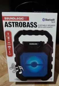 Soundlogic XT Astrobass Portable Speaker with LED Lights Bluetooth 5.0 Brand New - Picture 1 of 2