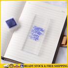Acrylic Stamp Block Clear Stamping Tool Set With Grid Line Craft (5X12cm) .