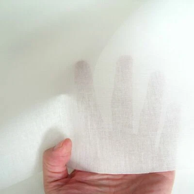 Roh Baumwollstoff feiner Baumwoll-Nesselstoff Sonnenschutz Vorhang Verdunklung - Bild 1 von 3