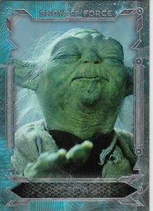 2016 Star Wars Masterwork Show Of Force #4 Yoda - Foto 1 di 1