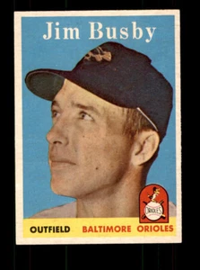 1958 Topps #28 Jim Busby EX-MT - Imagen 1 de 2