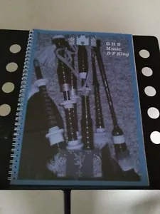 GHB Music D P King , Highland Bagpipe music notation book. Rare. - Picture 1 of 12