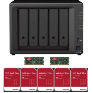 Synology DS1522+ 16GB RAM 10TB (5x2TB) of WD RED PLUS Drives - Picture 1 of 1