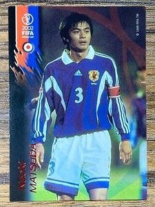 Panini 2002 FIFA World Cup Card No.28 Naoki Matsuda DF Japan