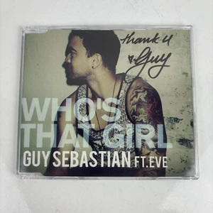 Guy Sebastian Feat Eve Who’s That Girl Rare Aust Signed CD Single - Like New - Picture 1 of 3