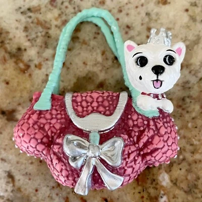 MI ESCENA FAB FACES KENNEDY ROSA MONEDERO BLANCO PERRO BARBIE MUÑECA ACCESORIOS MASCOTAS Foto 1 de 4