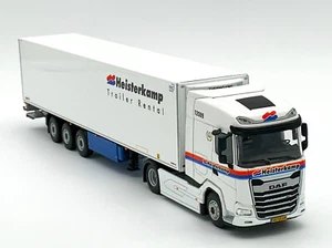 DAF XG 4x2 reefer trailer 3 axle "Heisterkamp" WSI truck models - Picture 1 of 12