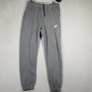 Nike Sportswear Club Fleece Standard Fit Trousers Gray BV2737-071 Men's Size M - Picture 1 of 11