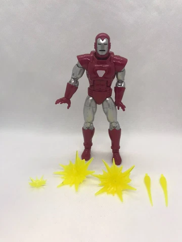 Marvel Legends Iron Man Silver Centurion Walgreen's Exclusive Cover