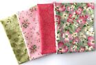 4 FAT QUARTERS OF THE SAKURA PARK COLLECTION BY HOWARD MARCUS FOR MODA FABRICS