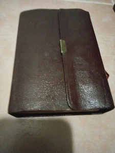 Holy Bible King James Version Barbour Foldable Snap 4" x 7" Bonded Leather 1998 - Picture 1 of 4