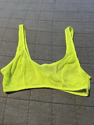 Спортивный бюстгальтер Free People Intimate Fish Net белье новое без ценников сексуальное прозрачное 🼼 - Изображение 1 из 4