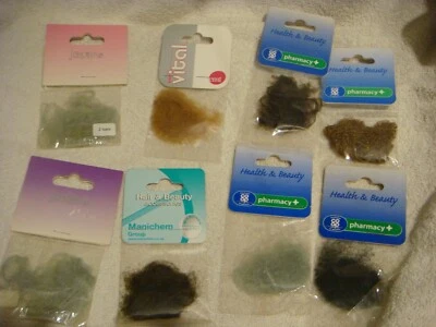 Nylon hair/bun nets Ballet Dance Gym wedding horse riding in black brown & grey - Image 1 of 4