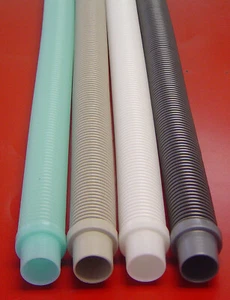 AMFLEX AUTOMATIC Pool CLEANER 1.5"x 48" W/ Tapered Leader - 8pk Gray Hoses - Picture 1 of 6