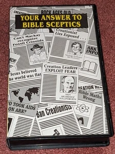 Creation Research YOUR ANSWER TO BIBLE SCEPTICS creationism v evolution VHS 1995 - Imagen 1 de 5
