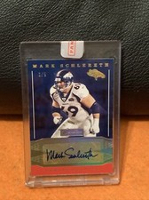 MARK SCHLERETH 2016 DONRUSS SIGNATURE SERIES AUTOGRAPH AUTO HOLO GOLD SSP# 2/5